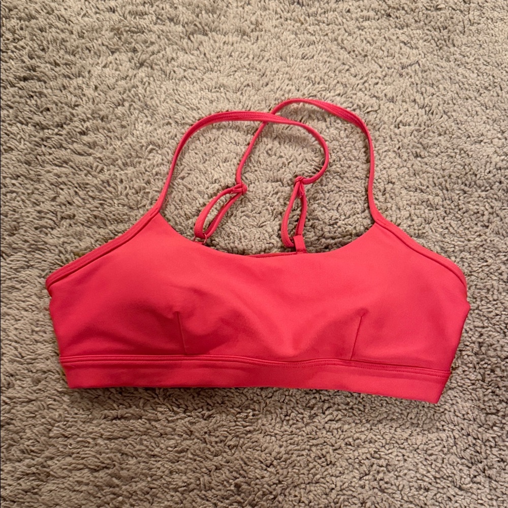 ALO Yoga Vibrant Pink Bikini Top